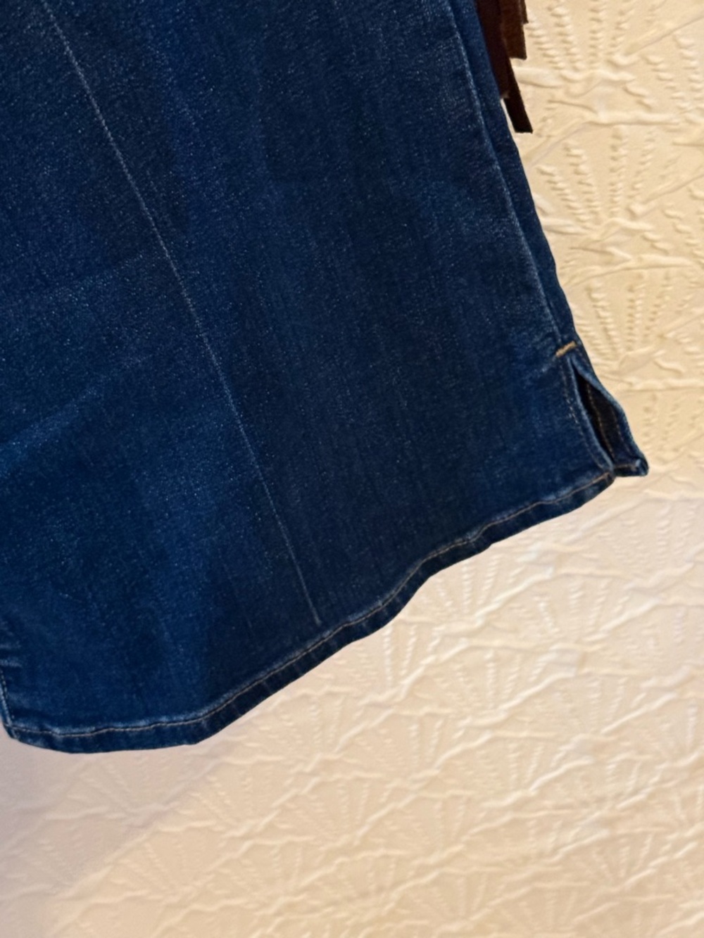 Western Boho Outfit Bundle 🤎 Fringe Vest & Lucky Brand Boot cut Jeans - Picture 13 of 16